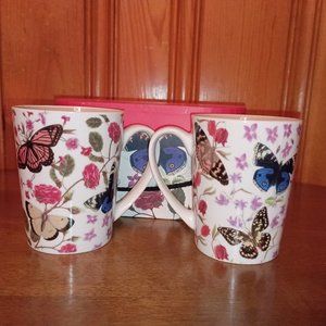 Metropolitan Museum of Art Butterfly Mug set with box